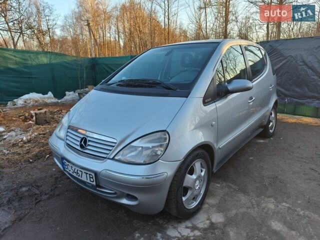 Серый Мерседес А класс, объемом двигателя 1.6 л и пробегом 287 тыс. км за 2850 $, фото 1 на Automoto.ua