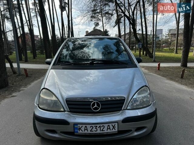 Сірий Мерседес А клас, об'ємом двигуна 1.6 л та пробігом 270 тис. км за 2600 $, фото 1 на Automoto.ua