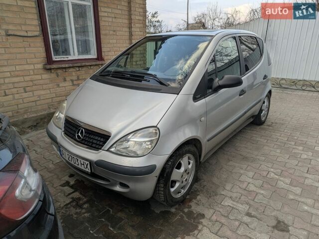 Сірий Мерседес А клас, об'ємом двигуна 1.6 л та пробігом 254 тис. км за 3650 $, фото 1 на Automoto.ua
