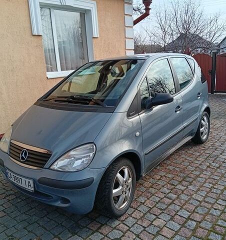 Сірий Мерседес А клас, об'ємом двигуна 1.4 л та пробігом 170 тис. км за 4000 $, фото 1 на Automoto.ua