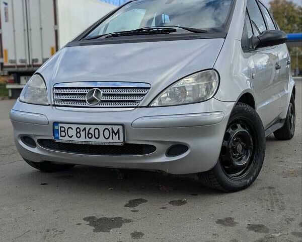 Серый Мерседес А класс, объемом двигателя 1.7 л и пробегом 192 тыс. км за 3450 $, фото 1 на Automoto.ua