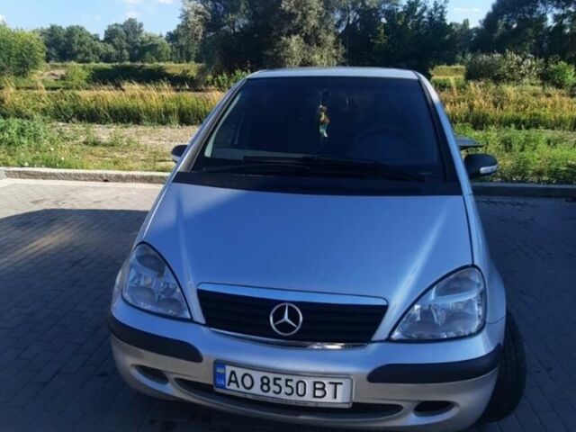 Сірий Мерседес А клас, об'ємом двигуна 1.7 л та пробігом 270 тис. км за 3550 $, фото 1 на Automoto.ua