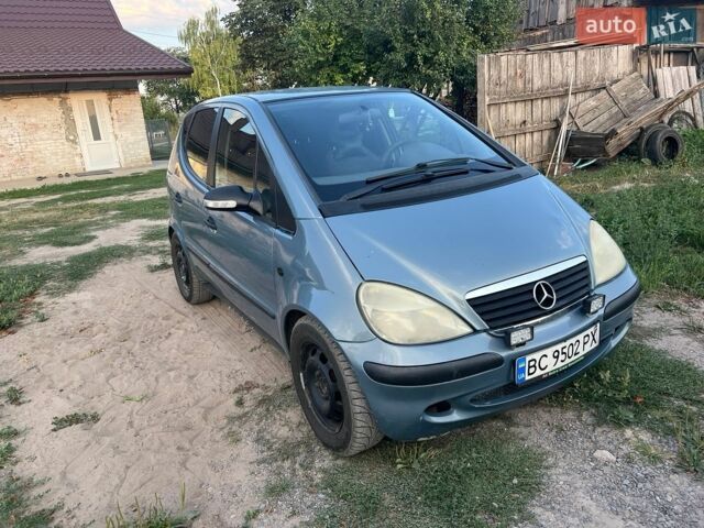 Сірий Мерседес А клас, об'ємом двигуна 1.4 л та пробігом 350 тис. км за 2800 $, фото 1 на Automoto.ua