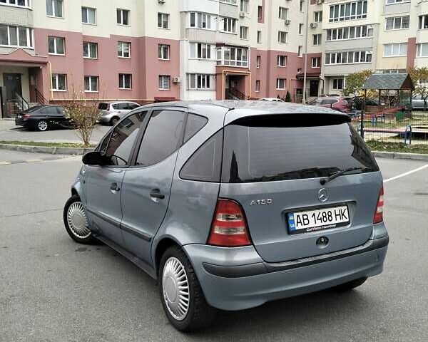 Сірий Мерседес А клас, об'ємом двигуна 1.6 л та пробігом 225 тис. км за 3650 $, фото 1 на Automoto.ua