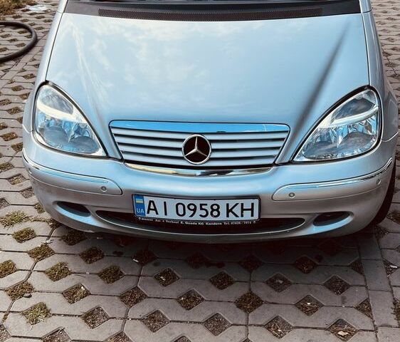 Сірий Мерседес А клас, об'ємом двигуна 1.9 л та пробігом 160 тис. км за 2604 $, фото 1 на Automoto.ua