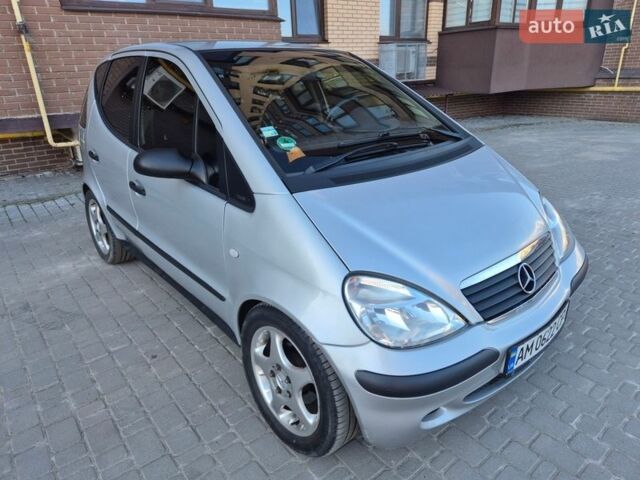 Сірий Мерседес А клас, об'ємом двигуна 1.4 л та пробігом 220 тис. км за 3500 $, фото 1 на Automoto.ua