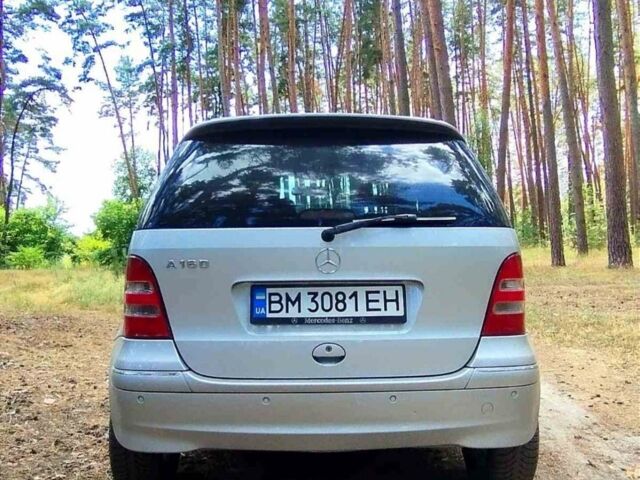 Сірий Мерседес А клас, об'ємом двигуна 1.6 л та пробігом 172 тис. км за 3500 $, фото 1 на Automoto.ua