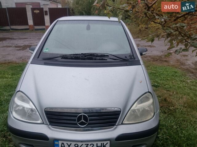 Сірий Мерседес А клас, об'ємом двигуна 1.4 л та пробігом 197 тис. км за 3200 $, фото 1 на Automoto.ua