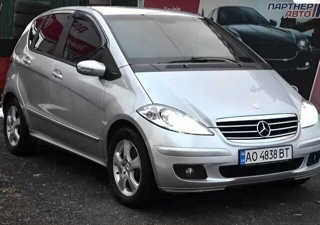 Сірий Мерседес А клас, об'ємом двигуна 1.5 л та пробігом 156 тис. км за 7700 $, фото 1 на Automoto.ua