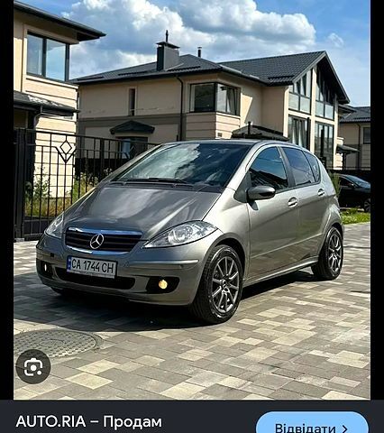 Сірий Мерседес А клас, об'ємом двигуна 1.5 л та пробігом 300 тис. км за 6500 $, фото 1 на Automoto.ua