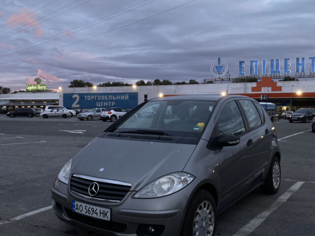 Сірий Мерседес А клас, об'ємом двигуна 1.99 л та пробігом 190 тис. км за 5400 $, фото 1 на Automoto.ua