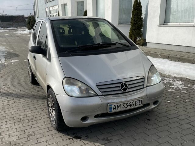 Сірий Мерседес А клас, об'ємом двигуна 1.4 л та пробігом 279 тис. км за 2750 $, фото 1 на Automoto.ua