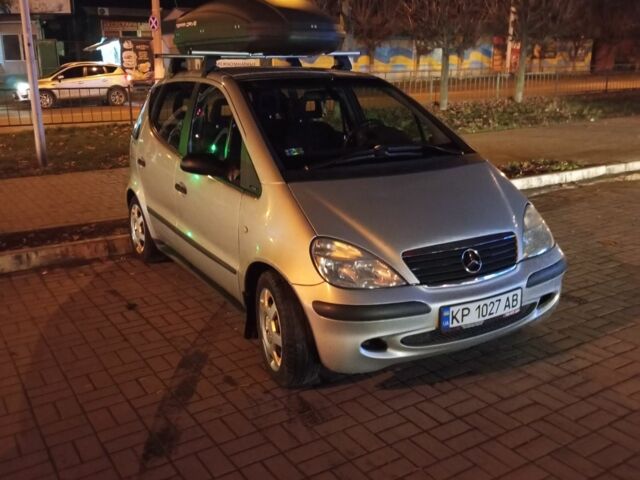 Сірий Мерседес А клас, об'ємом двигуна 1.4 л та пробігом 205 тис. км за 4000 $, фото 1 на Automoto.ua