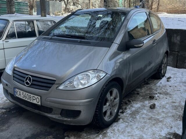 Сірий Мерседес А клас, об'ємом двигуна 1.5 л та пробігом 128 тис. км за 3229 $, фото 1 на Automoto.ua