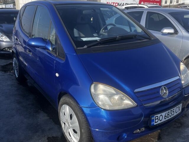 Синій Мерседес А клас, об'ємом двигуна 1.4 л та пробігом 260 тис. км за 3500 $, фото 1 на Automoto.ua