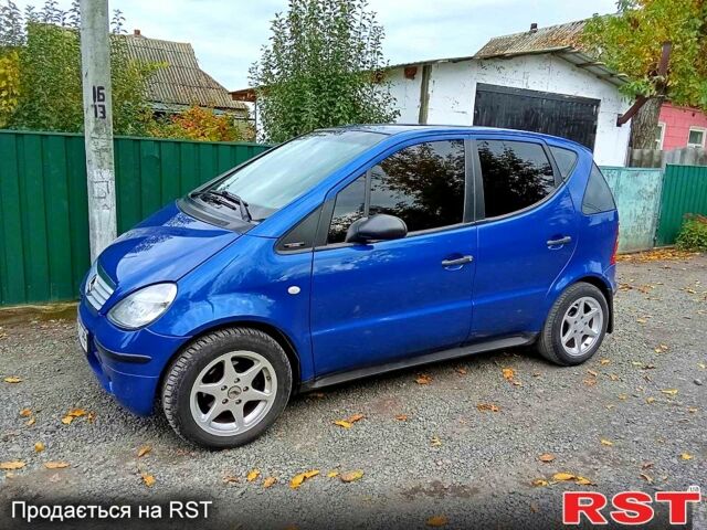 Синій Мерседес А клас, об'ємом двигуна 1.4 л та пробігом 200 тис. км за 3200 $, фото 1 на Automoto.ua