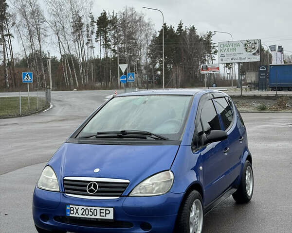 Синий Мерседес А класс, объемом двигателя 1.4 л и пробегом 237 тыс. км за 3900 $, фото 1 на Automoto.ua