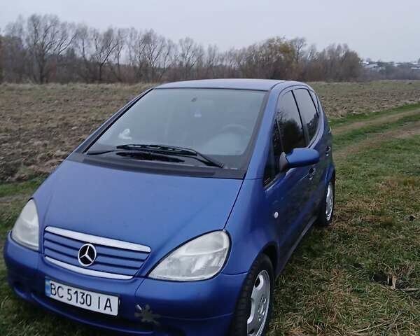 Синий Мерседес А класс, объемом двигателя 1.6 л и пробегом 184 тыс. км за 3700 $, фото 1 на Automoto.ua