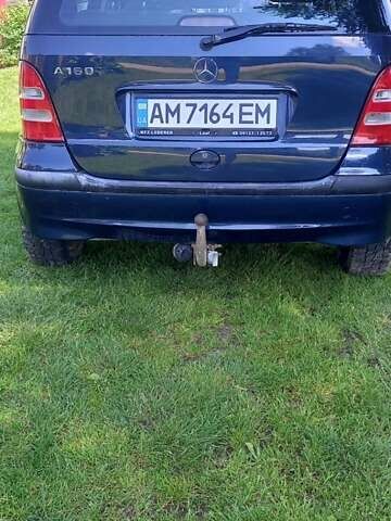 Синій Мерседес А клас, об'ємом двигуна 1.6 л та пробігом 156 тис. км за 3550 $, фото 1 на Automoto.ua