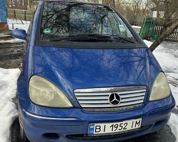 Синій Мерседес А клас, об'ємом двигуна 1.6 л та пробігом 254 тис. км за 3500 $, фото 1 на Automoto.ua
