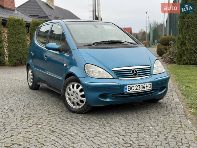 Синий Мерседес А класс, объемом двигателя 1.7 л и пробегом 355 тыс. км за 2999 $, фото 1 на Automoto.ua