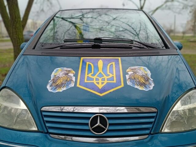 Синий Мерседес А класс, объемом двигателя 1.7 л и пробегом 3 тыс. км за 1500 $, фото 1 на Automoto.ua