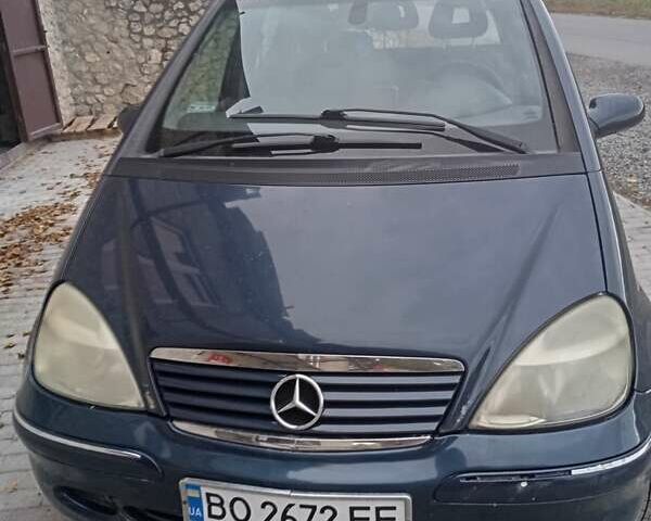 Синій Мерседес А клас, об'ємом двигуна 1.4 л та пробігом 239 тис. км за 2500 $, фото 1 на Automoto.ua
