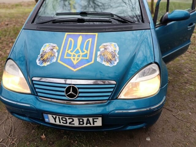 Синий Мерседес А класс, объемом двигателя 1.7 л и пробегом 3 тыс. км за 1650 $, фото 1 на Automoto.ua