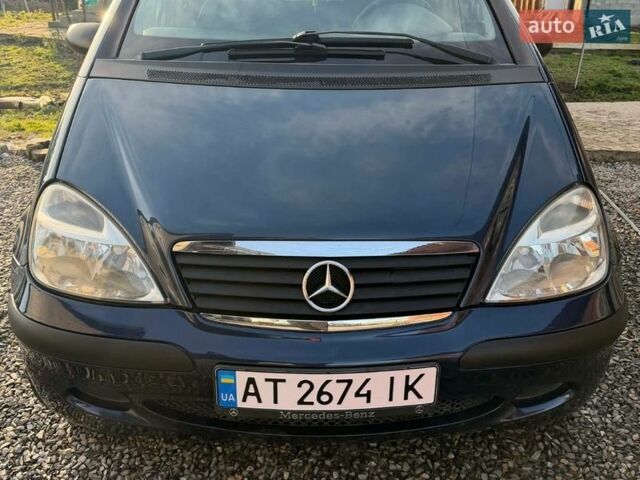 Синий Мерседес А класс, объемом двигателя 1.4 л и пробегом 182 тыс. км за 5200 $, фото 1 на Automoto.ua