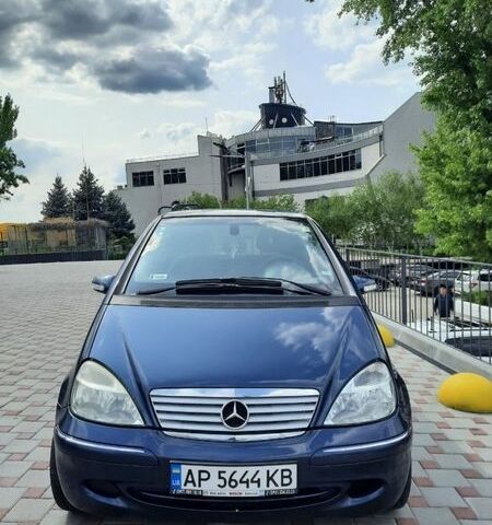 Синій Мерседес А клас, об'ємом двигуна 1.9 л та пробігом 251 тис. км за 3999 $, фото 1 на Automoto.ua