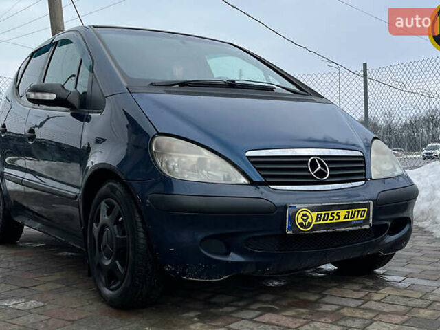 Синий Мерседес А класс, объемом двигателя 1.69 л и пробегом 356 тыс. км за 3900 $, фото 1 на Automoto.ua