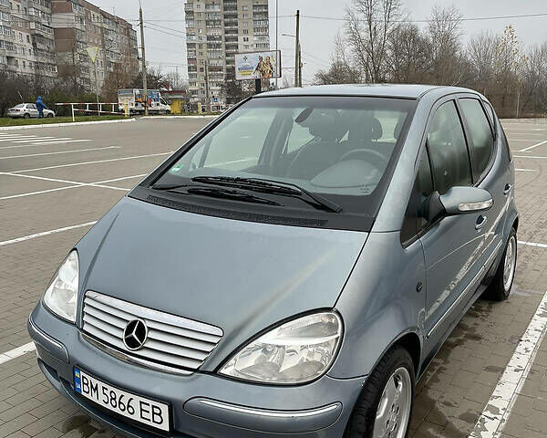 Синий Мерседес А класс, объемом двигателя 1.6 л и пробегом 142 тыс. км за 5200 $, фото 1 на Automoto.ua