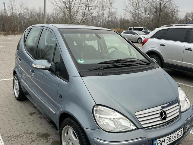 Синій Мерседес А клас, об'ємом двигуна 1.6 л та пробігом 142 тис. км за 5200 $, фото 1 на Automoto.ua