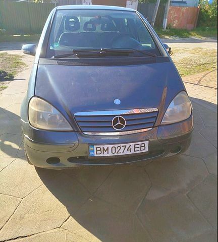 Синій Мерседес А клас, об'ємом двигуна 1.7 л та пробігом 260 тис. км за 2700 $, фото 1 на Automoto.ua