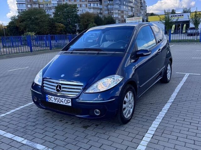 Синій Мерседес А клас, об'ємом двигуна 2 л та пробігом 236 тис. км за 4300 $, фото 1 на Automoto.ua