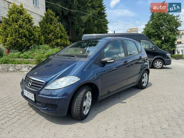 Синій Мерседес А клас, об'ємом двигуна 2 л та пробігом 174 тис. км за 6500 $, фото 1 на Automoto.ua