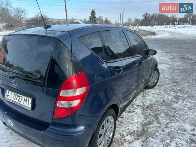 Синий Мерседес А класс, объемом двигателя 1.5 л и пробегом 197 тыс. км за 4500 $, фото 1 на Automoto.ua