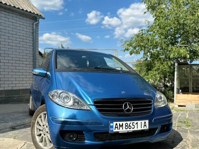 Синій Мерседес А клас, об'ємом двигуна 1.5 л та пробігом 217 тис. км за 5000 $, фото 1 на Automoto.ua