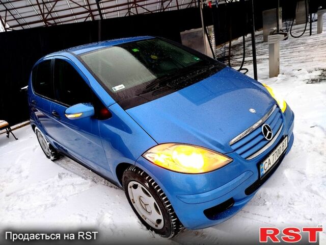 Синій Мерседес А клас, об'ємом двигуна 2 л та пробігом 256 тис. км за 4999 $, фото 1 на Automoto.ua