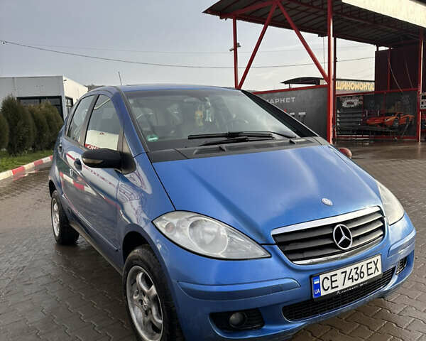 Синий Мерседес А класс, объемом двигателя 2.02 л и пробегом 330 тыс. км за 3900 $, фото 1 на Automoto.ua