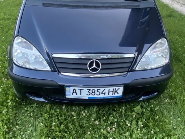 Синий Мерседес А класс, объемом двигателя 1.7 л и пробегом 270 тыс. км за 3600 $, фото 1 на Automoto.ua