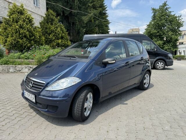 Синий Мерседес А класс, объемом двигателя 2 л и пробегом 174 тыс. км за 6700 $, фото 1 на Automoto.ua