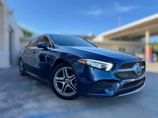 Синій Мерседес А клас, об'ємом двигуна 2 л та пробігом 27 тис. км за 5450 $, фото 1 на Automoto.ua