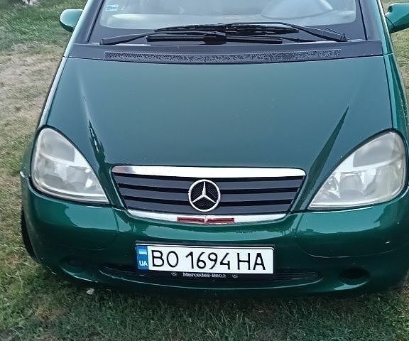 Зеленый Мерседес А класс, объемом двигателя 1.6 л и пробегом 411 тыс. км за 1704 $, фото 1 на Automoto.ua