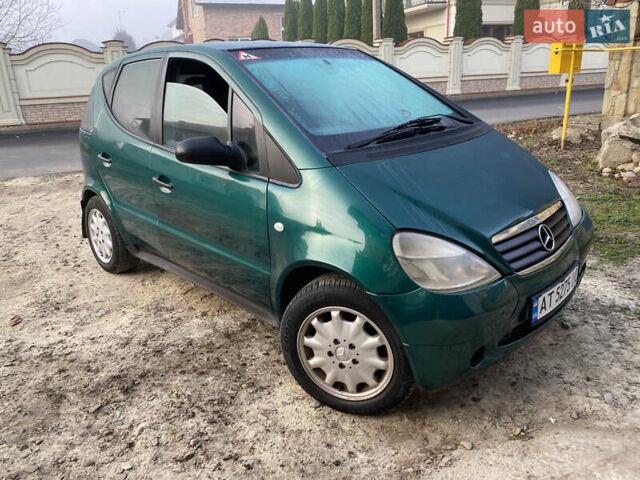 Зеленый Мерседес А класс, объемом двигателя 1.4 л и пробегом 251 тыс. км за 3000 $, фото 1 на Automoto.ua