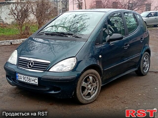 Зеленый Мерседес А класс, объемом двигателя 1.7 л и пробегом 178 тыс. км за 3350 $, фото 1 на Automoto.ua