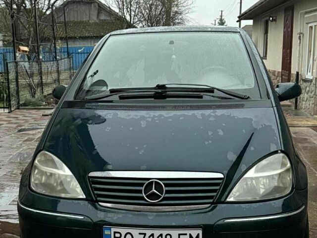 Зеленый Мерседес А класс, объемом двигателя 1.7 л и пробегом 215 тыс. км за 3299 $, фото 1 на Automoto.ua