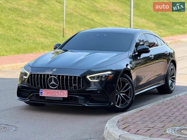 Черный Мерседес AMG GT, объемом двигателя 3 л и пробегом 55 тыс. км за 69999 $, фото 1 на Automoto.ua