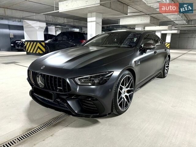 Серый Мерседес AMG GT, объемом двигателя 3.98 л и пробегом 55 тыс. км за 145000 $, фото 1 на Automoto.ua