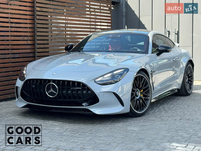 Серый Мерседес AMG GT, объемом двигателя 3.98 л и пробегом 6 тыс. км за 270000 $, фото 1 на Automoto.ua